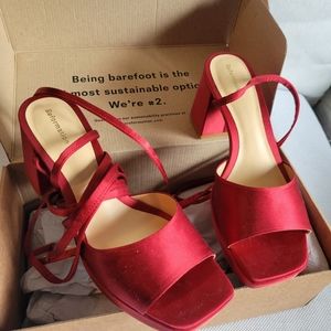 Reformation Magda platform sandals